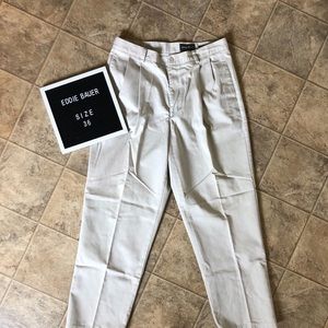 Eddie Bauer 36x 32 tan khakis